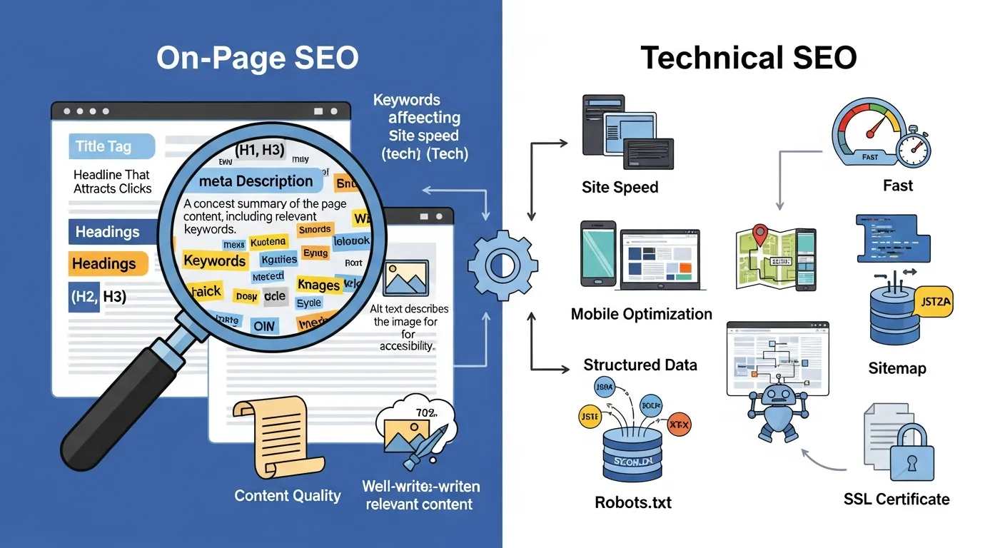 On-Page and Technical Optimization
